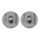 2X Pure Vintage -Style Jazz Bass/Precision Bass String Guide - Chrome 1