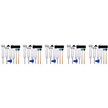 20 Pack Tuning Fork Set(128 Hz,256 Hz,512 Hz,528 Hz)with Tuning Fork Hammer for Sound Sound Vibration Tools