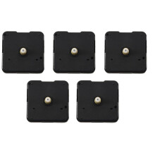 5X Clock Movement Mechanism with White Hour Minute Red Second Hand DIY Tools Kit