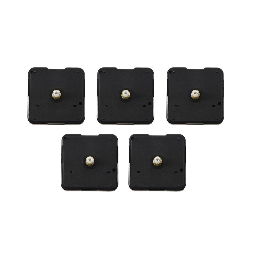 5X Clock Movement Mechanism With White Hour Minute Red Second Hand Diy Tools Kit 4712233912161