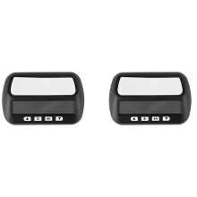 2X Professionelle Schachuhr Schachtimer Spieltimer Tragbare Mehrzweck-Digitaluhr YS-902