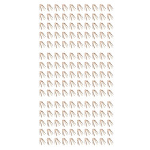 150PCS Shaft Adapter Brass Shims Accessories for .335 .350 .355 .370 Shaft