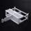 2 In 1 White 48 Pieces Microscope Slides Staining Rack Dish Set 6