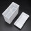 2 In 1 White 48 Pieces Microscope Slides Staining Rack Dish Set 7