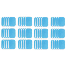 60Pcs Abs Trainer Replacement Gel Sheet Abdominal Toning Belt Muscle Toner Ab Trainer Accessories Gel Sheets for Gel Pad