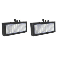 2X Stage Strobe Light, 270 LED Super Bright Flash Stage Lighting White Light for Wedding, Xmas, Birthday, Club, US Plug