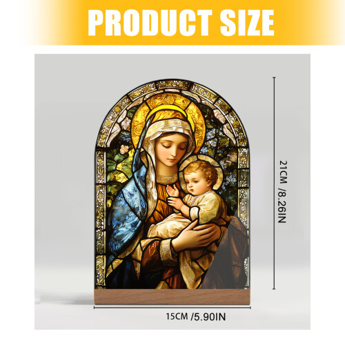 Inspirational Acrylic Catholic Decoration Desktop Ornament-5 2
