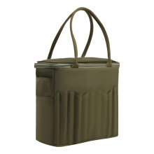 Crochet Supply Bag Waterproof Materials Multiple-Army Green