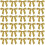Décorations de ruban 50pcs pour boîte-cadeau créative et-Or 1