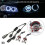 2Set Car Halo Angel Eyes LED Light H8 6W White Bulbs for  E90 E92 E93 E89 E60 E70 2