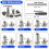 Chicago Screw Leather Rivets Assorted Screw Rivets M5 Chicago Binding Screws for Decorating PU  Belts(220PCS)A 6