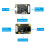 2X Modulo Compatibile  con CSI-2 C790 Scheda di Espansione Compatibile  con CSI C0779 Pikvm per Raspberry Pi B 3