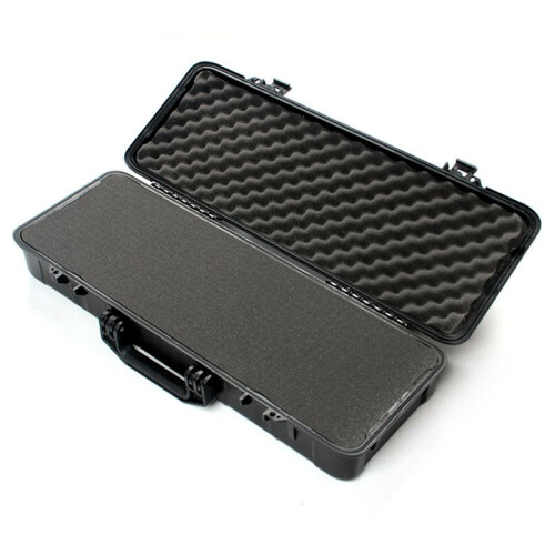 2X Waterproof Carry Tool Case Organizer Storage Box Camera Photography Protector Instrument Tool Box with Sponge 1