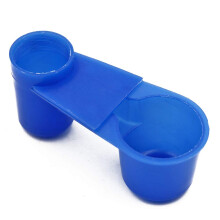 10pcs Soda Bottle Bird Water Feeder Cups for Quail and Rabbit Cages, SpillReducing Design
