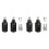 2X Guitar Wireless Microphone System XLR Transmitter and Receiver for Dynamic Wired Microphone 1