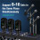 2X Guitar Wireless Microphone System XLR Transmitter and Receiver for Dynamic Wired Microphone 6
