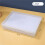 3X Plastic File Organizer Transparent Square Storage Box A4 Storage Box File Storage Box L 6