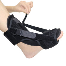 2X Plantar Fasciitis Night Splint Foot Brace Support Plantar Fasciitis Achilles Tendonitis Pain Relief(Black)