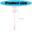 6pcs Easy Cleaning Tool Multicolor Glass Spoons Perfect for 3