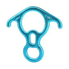 Professional Rock Climbing Equipment Figure 8 Descender-Blue