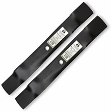 2-pakning med 102 cm bioklippkniver, kompatible med John Deere 105/115/125/D100/D110/D125/LA100/LA105/LA110, erstatter