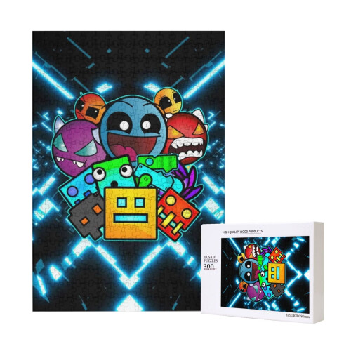 Geometry Dash Jigsaw Puzzle 300 Pieces