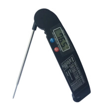 Digitales Küchenthermometer -50 C bis 300 C, ultraschnell und präzise, faltbare Sonde mit Magnet, lebensmittelechter Edelstahl, kompatibel mit