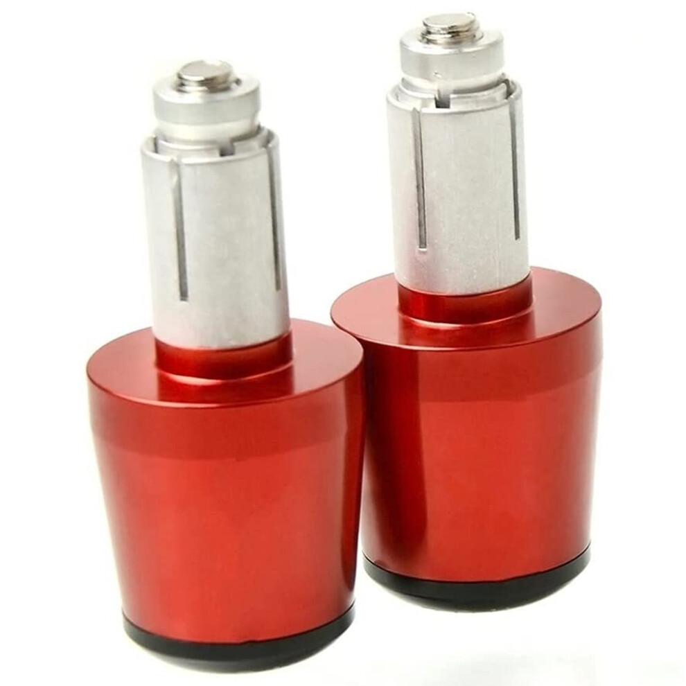 Motorcycle Aluminum 22Mm Handlebar Cap Grips Accessories Motorcycle Handlebar Balance Plug Handle Bar Ends Slider, Red 4714053012809