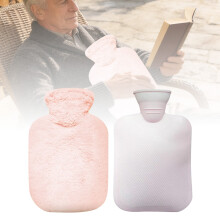 Bolsa de água quente para aquecimento e conforto, almofada térmica reutilizável para
