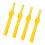 Golfs Grip Training Aids Trainer Arm Band Golfs Swing-Yellow 1