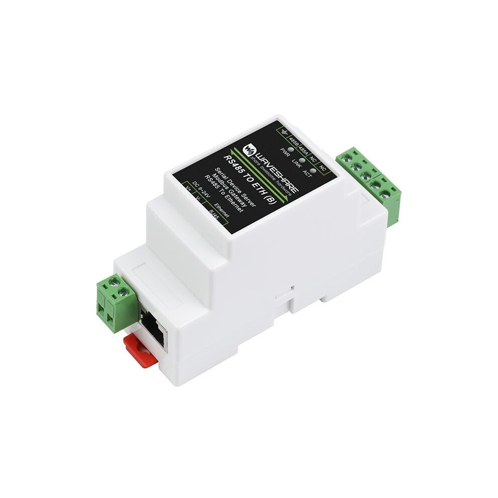 RS485 to Ethernet Converter Modbus MQTT Gateway Industrial Serial to Ethernet Module for PLC