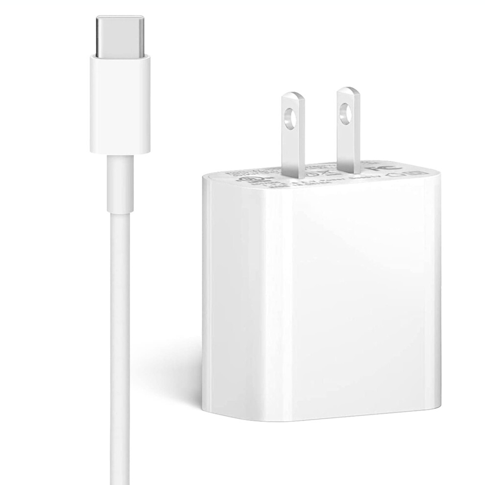 30W Usb C Fast Charger With 2M Cable, Pd Wall Adapter For Samsung Galaxy And Google Pixel 9092120203479