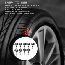 9Pcs Programmable TPMS Tire Pressure Sensor for Autel Tool TS408 TS508 ITS600 315MHZ+433MHz 2 in 1 MX Sensor Monitor