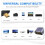 8K 90 Degree Down Angle Micro HDMI to HDMI Adapter with LED Light for Camera Camcorder (2 Pack) 5