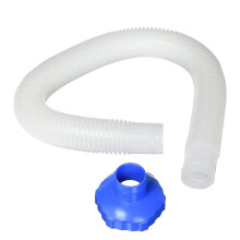 Pool Filter Connector Kit with Hose, Leak Swimming Pool Strainer Adapter for Above Ground Pools