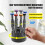 Magnetic 14Slot Rotating Tool Storage Rack for Electronics-Blue 6