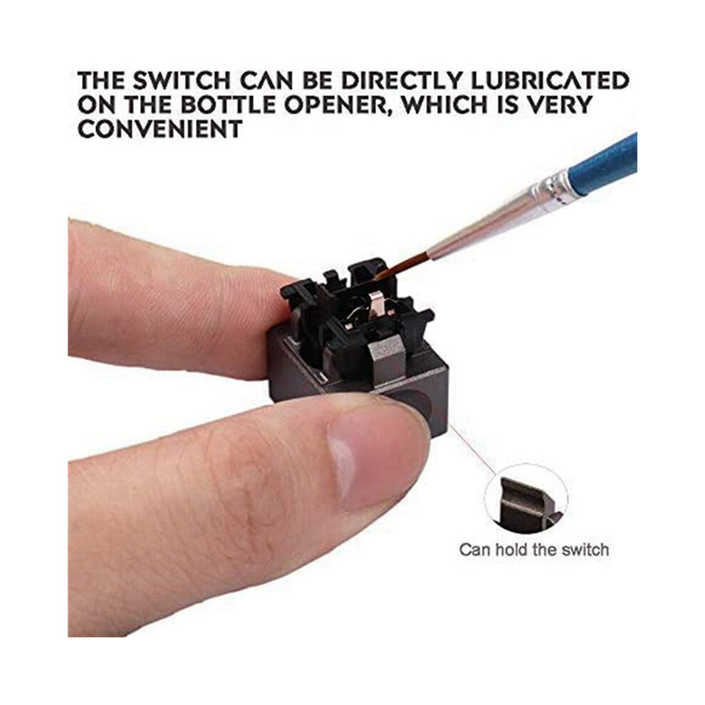 2X Metal Opener Lubrication Kit Mechanical Keyboard Keycaps Aluminum Alloy Opener Instantly 6031386990290