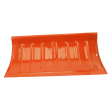 Heavy Duty Snow Shovel with Replaceable Steel Blade and Ergonomic Ice Scraper for Driveway and Car