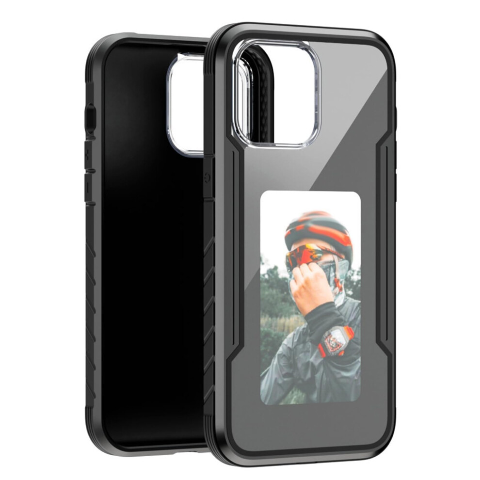 Case With ScratchâResistant Glass Back, Metal Frame, Wireless Charging, Slim Fit For Iphone 16 Pro Max Black 9330225013310