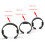 2Pcs Pipe Joint Clamp Pet Grooming Dryer Connector-A 7