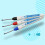Long  Markers Bathroom Woodworking Decoration Multi-Purpose Deep Hole  Pens Black 3