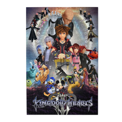 Το παζλ Kingdom Hearts, 1000 κομμάτια παζλ Δώρο Παιχνίδια Τέχνη Διακόσμηση Σπιτιού 2