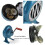 Forge Blower 80W Manual Hand Crank Heavy Duty Design for Blacksmith Forge and BBQ Fire Starter 5