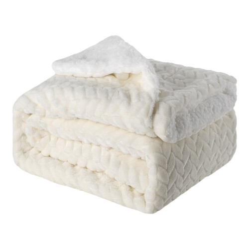Coperta in flanella soffice e morbida (120x150 cm), perfetta per divano e poltrona. Coperta in microfibra leggera. 1