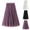 Γυναικείο Φόρεμα με Φούστα σε Εκπτώσεις, Μακρύ, Casual, Μονόχρωμο, Ψηλόμεσο, Mesh Midi Swing 5