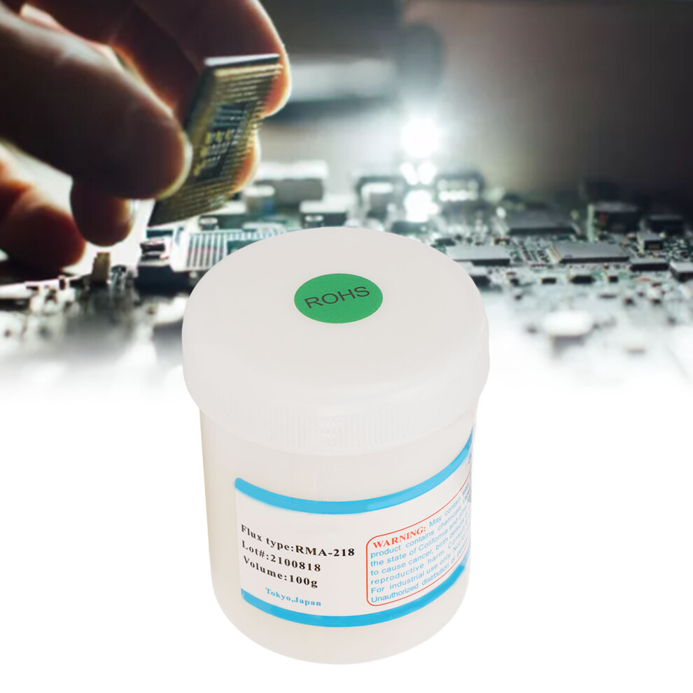 Solder Flux Soldering Paste 100G Rma-218 For Electronics Repair 8321390618371