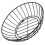 Metal Wire Fruit Storage Basket Smooth Rounded Edges for Kitchen Countertop 1Pack 6