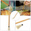 BBQ Basting Brush with Ergonomic Wooden Handle for Even Sauce Application, Grilling and Baking 2