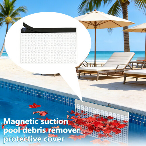 Quickly Install Magnetic Pool Skimmer Guard Corrosions-2 pack 2