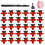 30 Pack Horizontal Chicken Waterer Nipples with Drill Bit, Automatic Leakproof Poultry Waterer 1